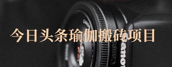 猎人社区·今日头条瑜伽搬砖项目，单号一天几十收入，可以批量操作！网创吧-网创项目资源站-副业项目-创业项目-搞钱项目v创吧