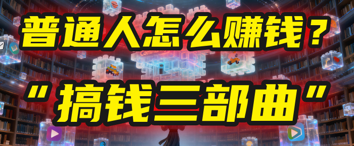 普通人怎么赚钱？2025年马哥揭秘“搞钱三部曲”：从抄作业，到自创武功，月入10万+！网创吧-网创项目资源站-副业项目-创业项目-搞钱项目v创吧
