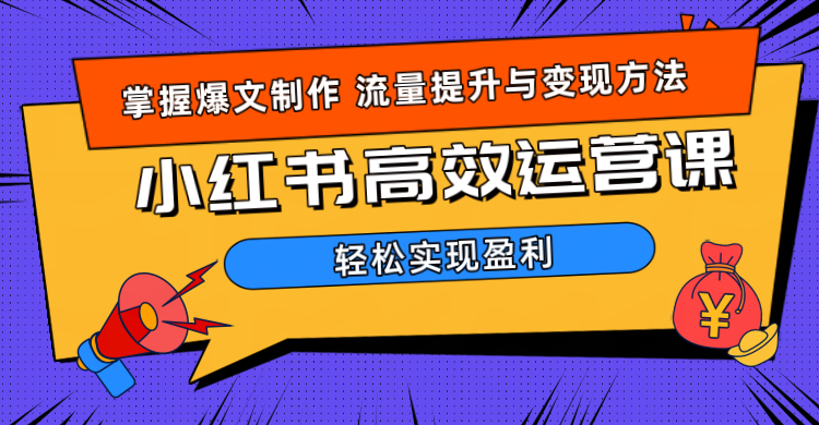 价值980小红书运营操作指南v创吧-网创项目资源站-副业项目-创业项目-搞钱项目v创吧